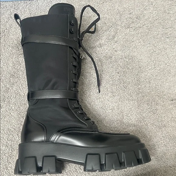 Prada Monolith Boots - Picture 9 of 13